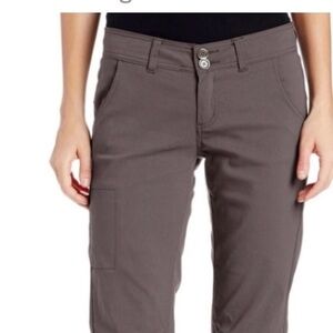 Prana Gray Halle I straight leg hiking pants Size 2 short.